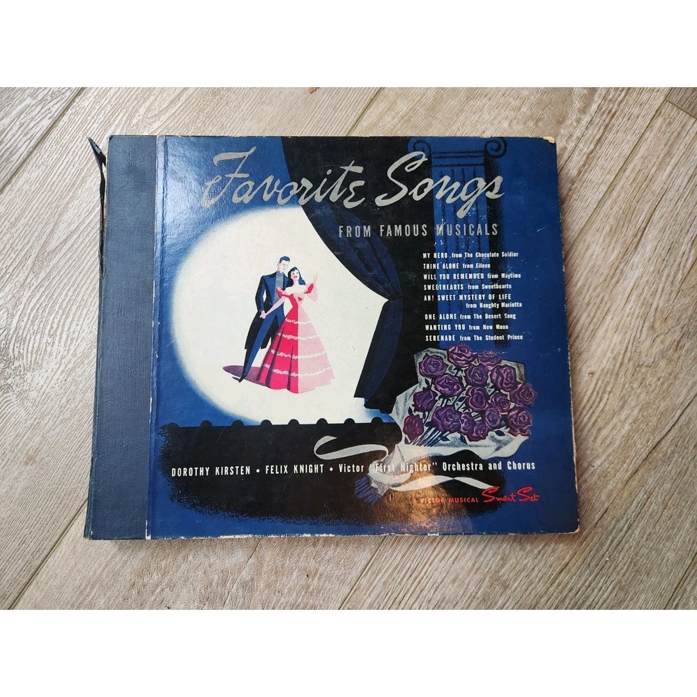 Dorothy Kirsten 78rpm Set Victor #P-133 "Favorite Songs From Famous Musicals"